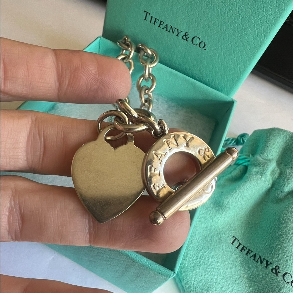 Sterling silver Tiffany&Co. Toggle Bracelet